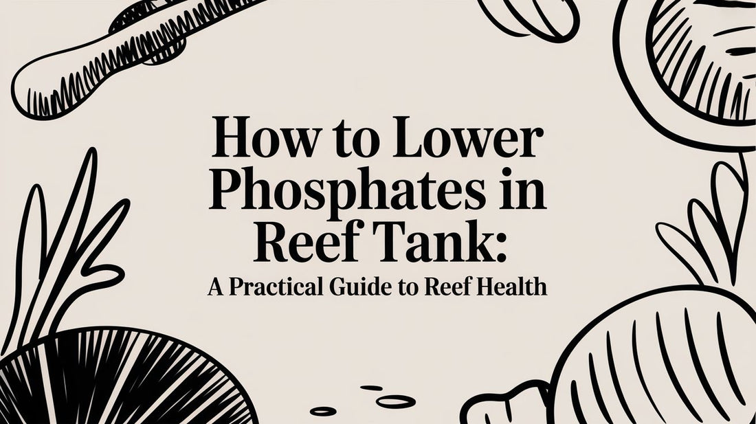 How to lower phosphates in reef tank: A practical guide to reef health