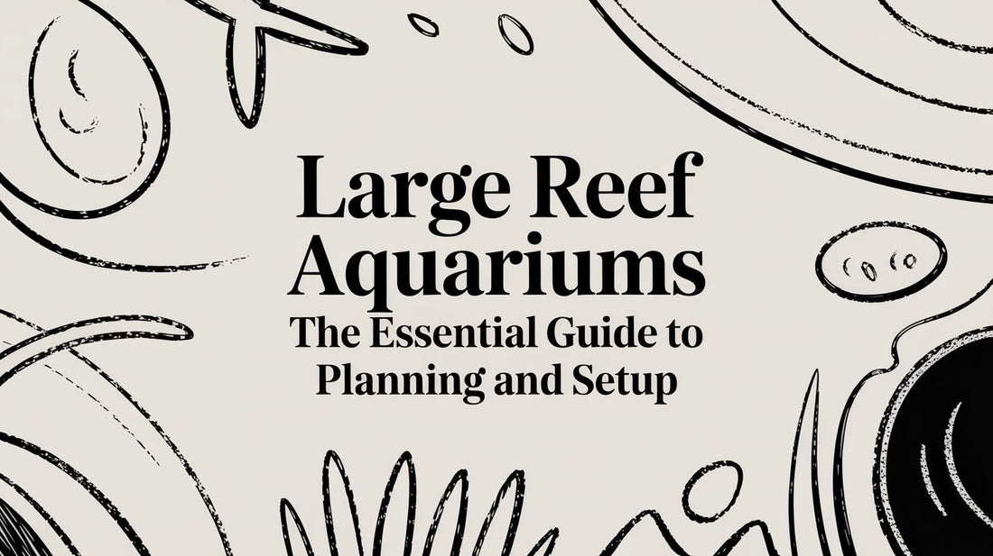 Large Reef Aquariums: The Essential Guide to Planning and Setup